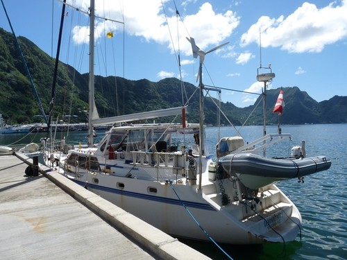 Learnativity at the dock in Pago Pago © Wayne Hodgins